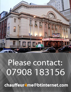 Contact: call 07908 183156 or email chauffeur4me@btinternet.com